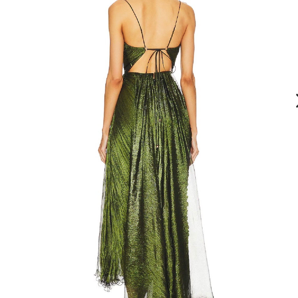 Maria Lucia Hohan Regina Dress in Peridot - Picture 5 of 6